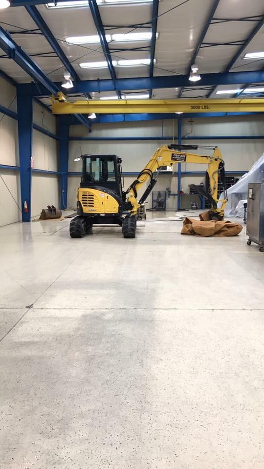 Commercial Red Iron Steel Building